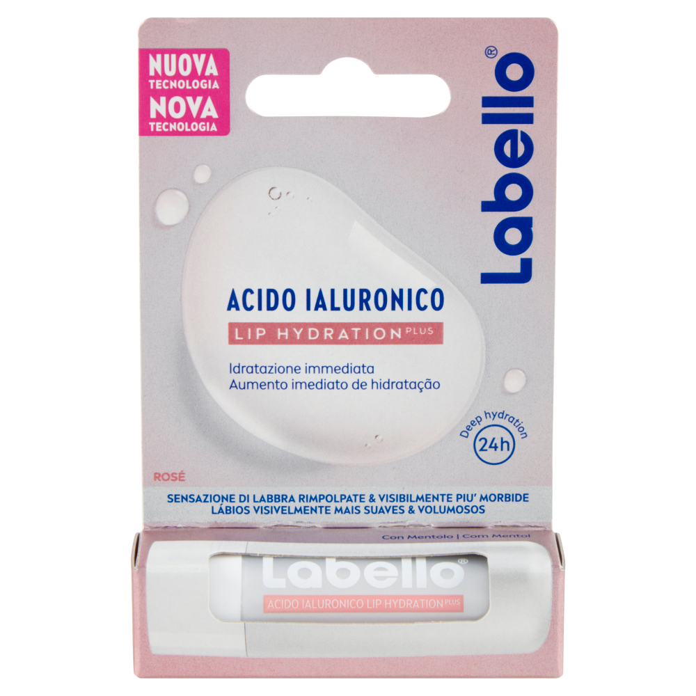 Labello Burrocacao Acido Ialuronico Ros&eacute; 5,2g, , large