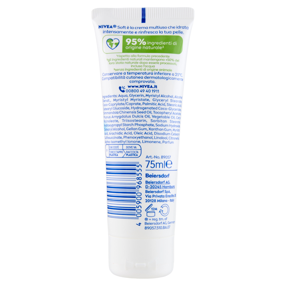 Nivea Soft Tubo 75ml	, , large