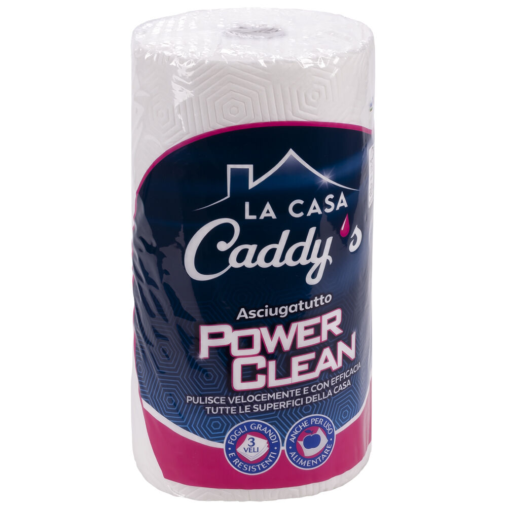 Caddy's Asciugatutto Power Clean 80 Strappi, , large