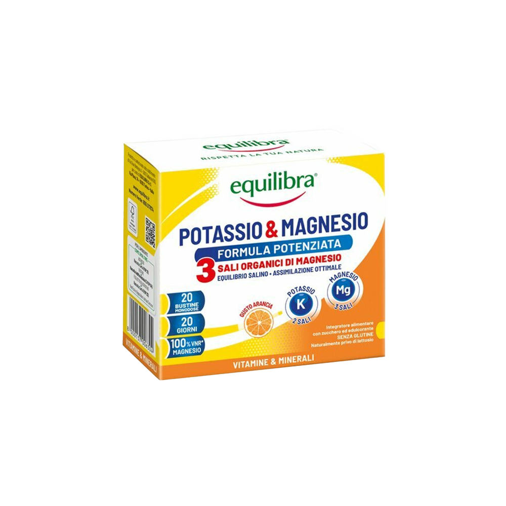 Equilibra Potassio e Magnesio 3 Sali 20 Bustine, , large