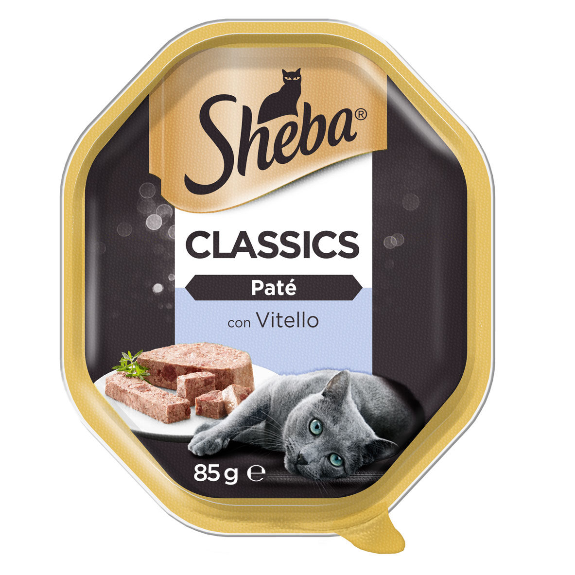 Sheba Paté Classic con Vitello 85 g - -