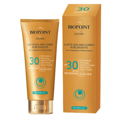 Biopoint Solare Latte Corpo Spf 30 200 ml