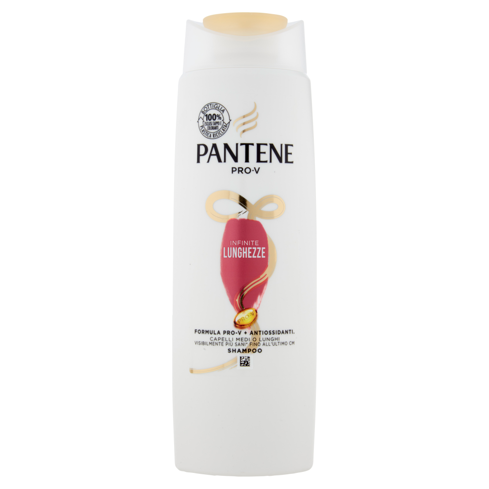 Pantene Pro-V Infinite Lunghezze Shampoo Capelli Medi o Lunghi 225 ml, , large