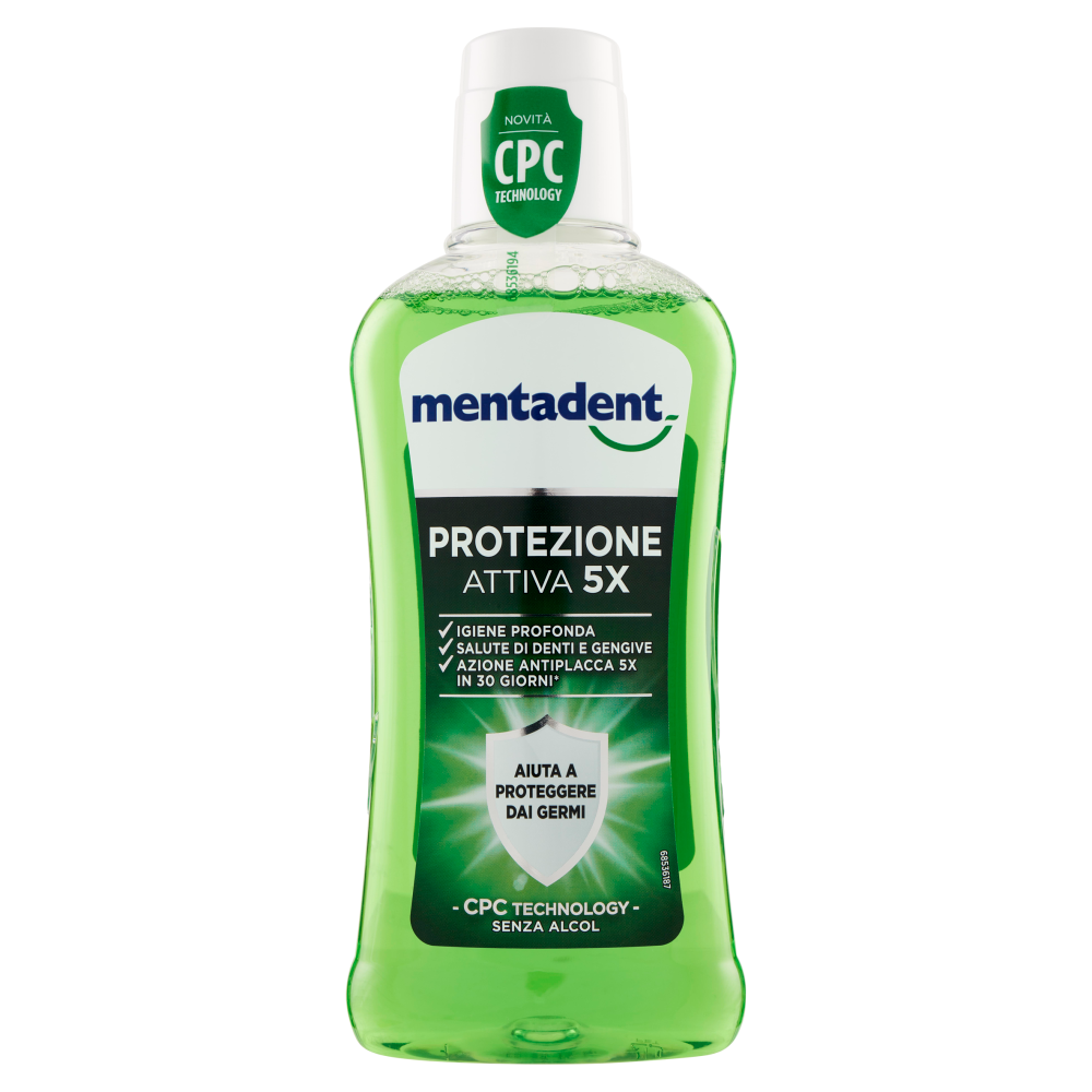 Mentadent Protezione Attiva 5X 400 ml - -