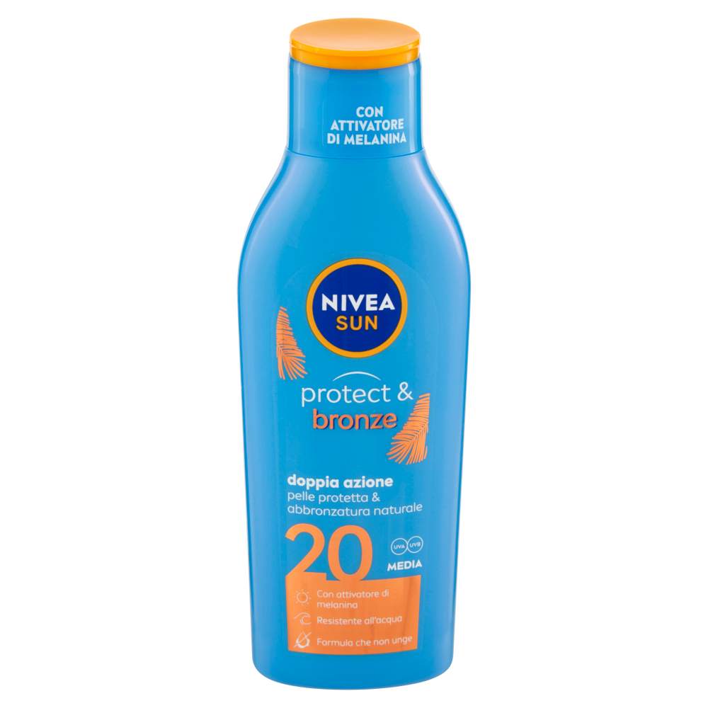 Nivea Sun Protect & Bronze Spf 20 200 ml - -