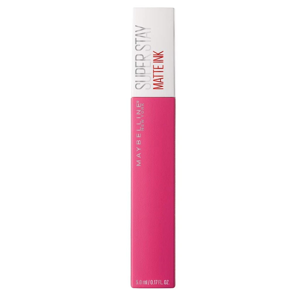 Maybelline Donna Rosa Fuxia New York Tinta Labbra Superstay Matte Ink, Rossetto Matte Liquido A Lunga Tenuta, Romantic (30), 5 Ml., Taglia: Fasul - Immagine 8