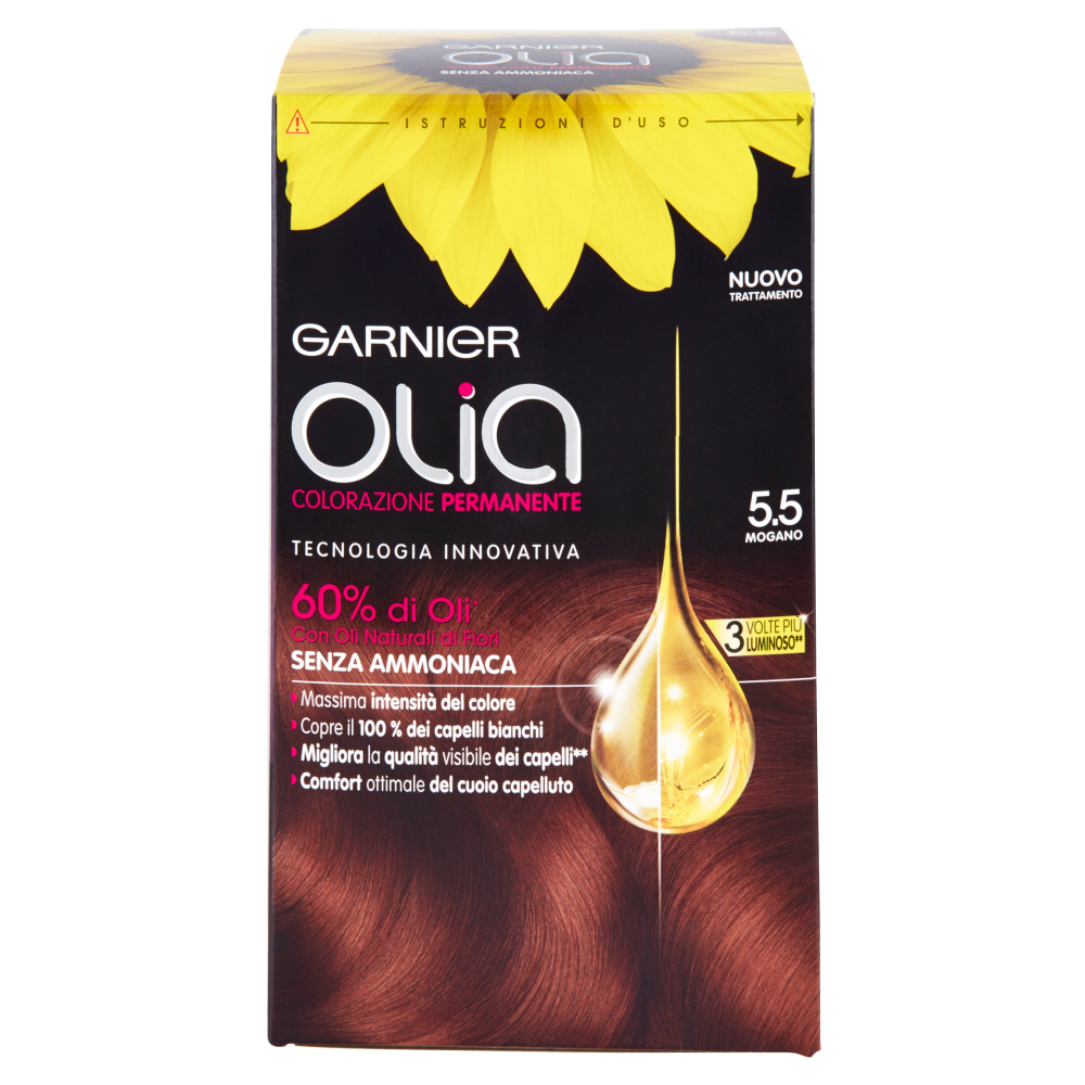 Olia Colorazione Permanente Mogano 5.5 - -