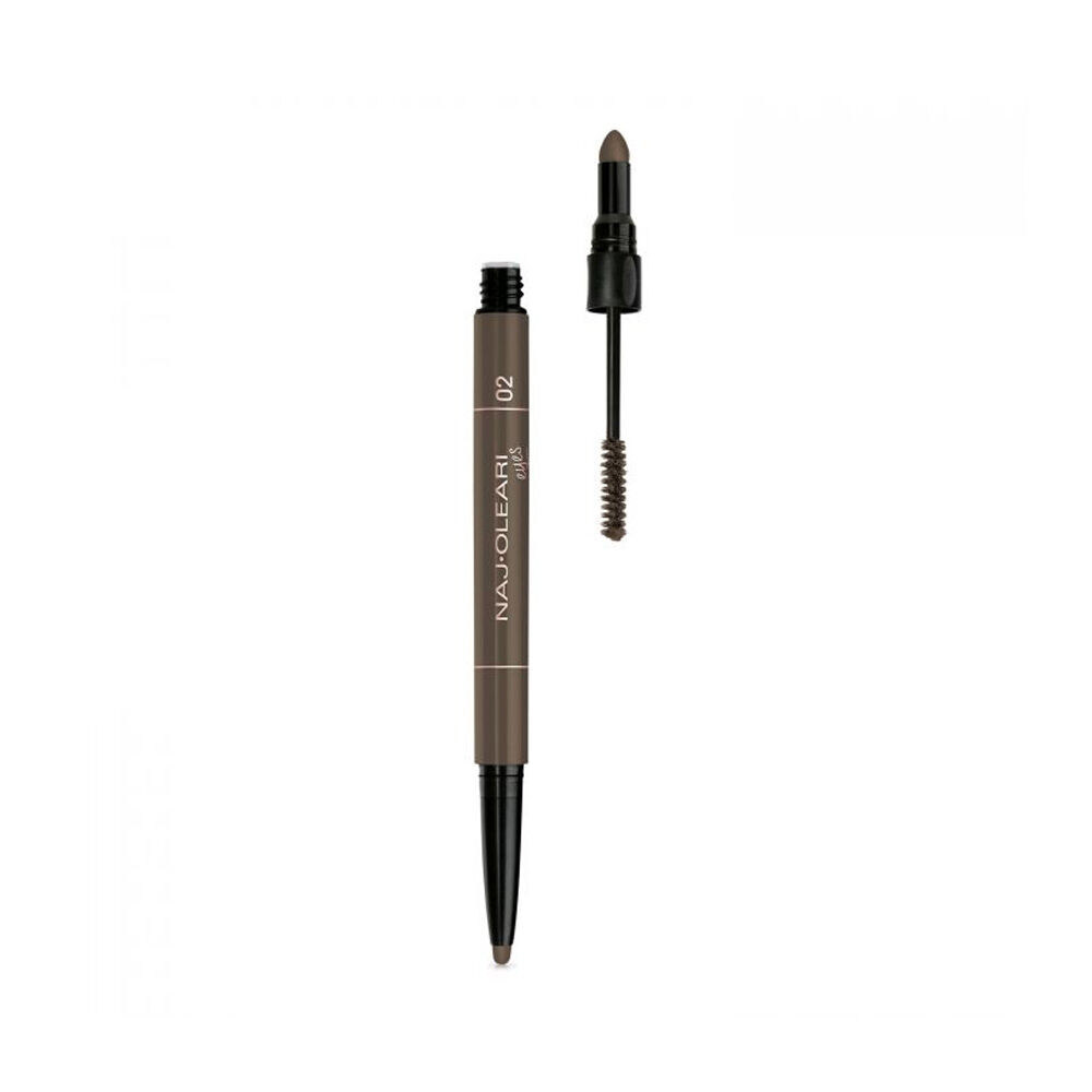 Naj Oleari 3 in 1 Perfect Brow Marrone 02, , large