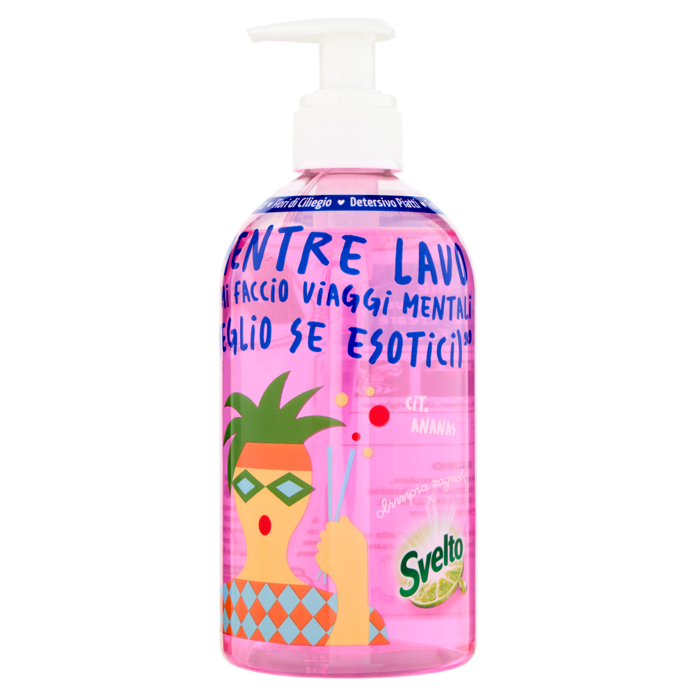 Svelto Detersivo Concentrato Fiori di Ciliegio 450 ml, , large