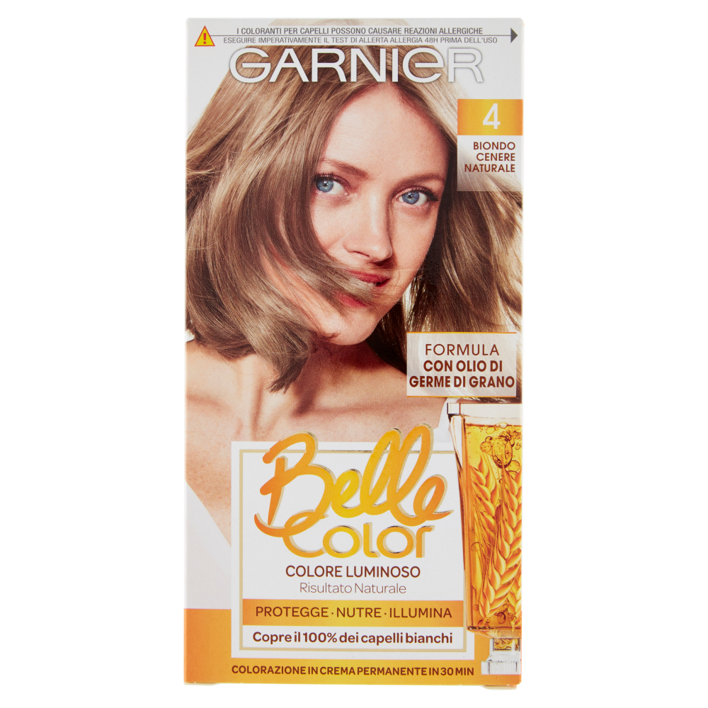Belle Color Colore Luminoso Biondo Cenere Naturale N.04 - -