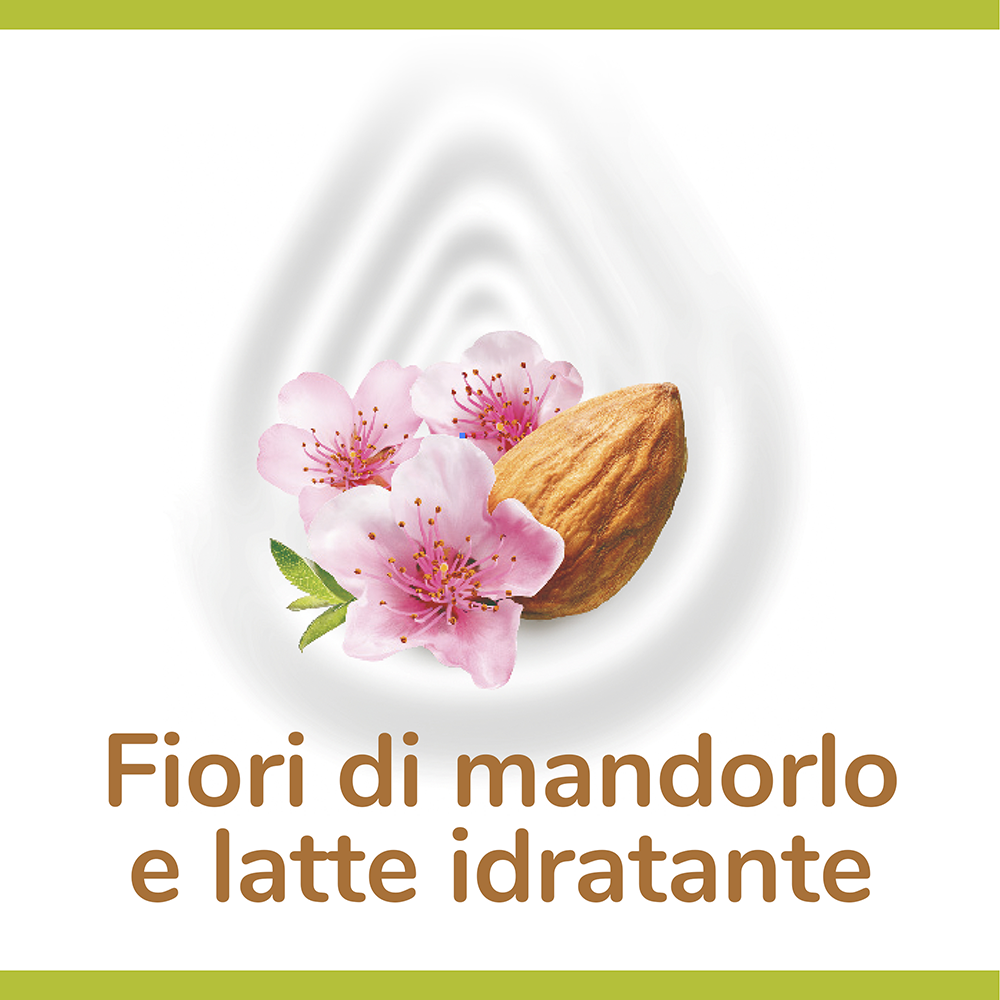 Palmolive Bagnoschiuma Naturals Fiori di Mandorlo con Idratante 220 ml, , large