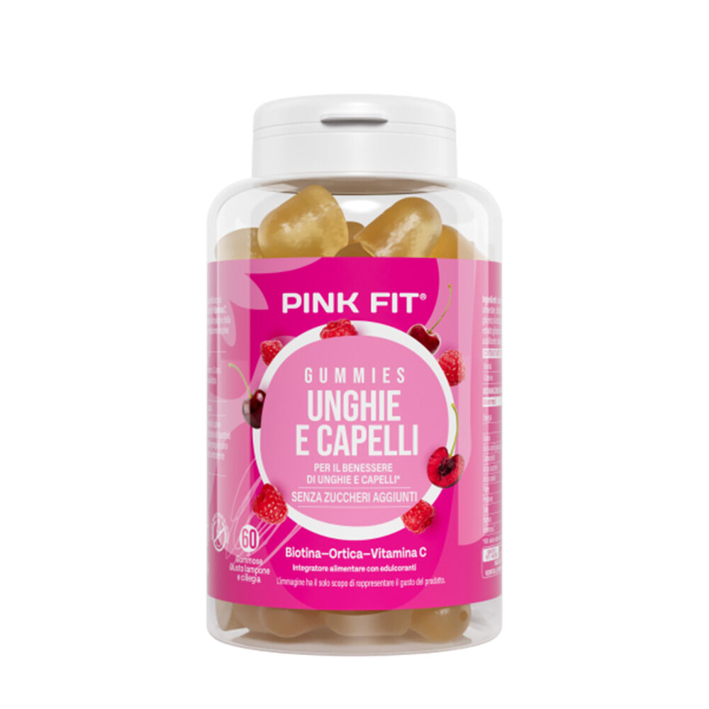 Pink Fit Gummies Unghie E Capelli 60 Compresse - -