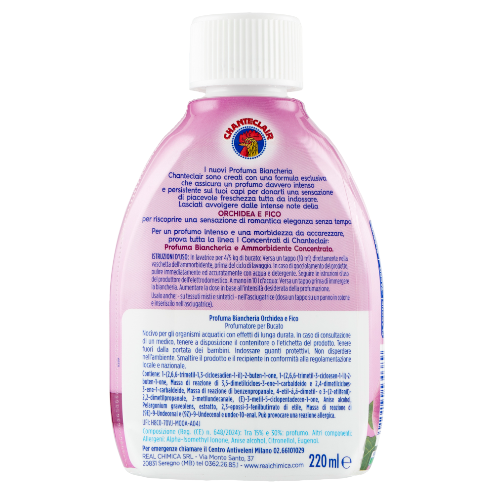 Chanteclair i Concentrati Orchidea e Fico Profuma Biancheria 220 ml, , large