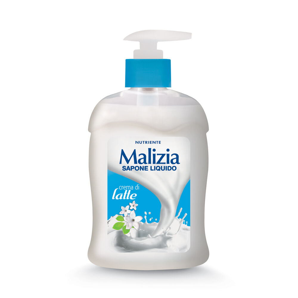 Malizia Crema di Latte Sapone Liquido 300 ml - -