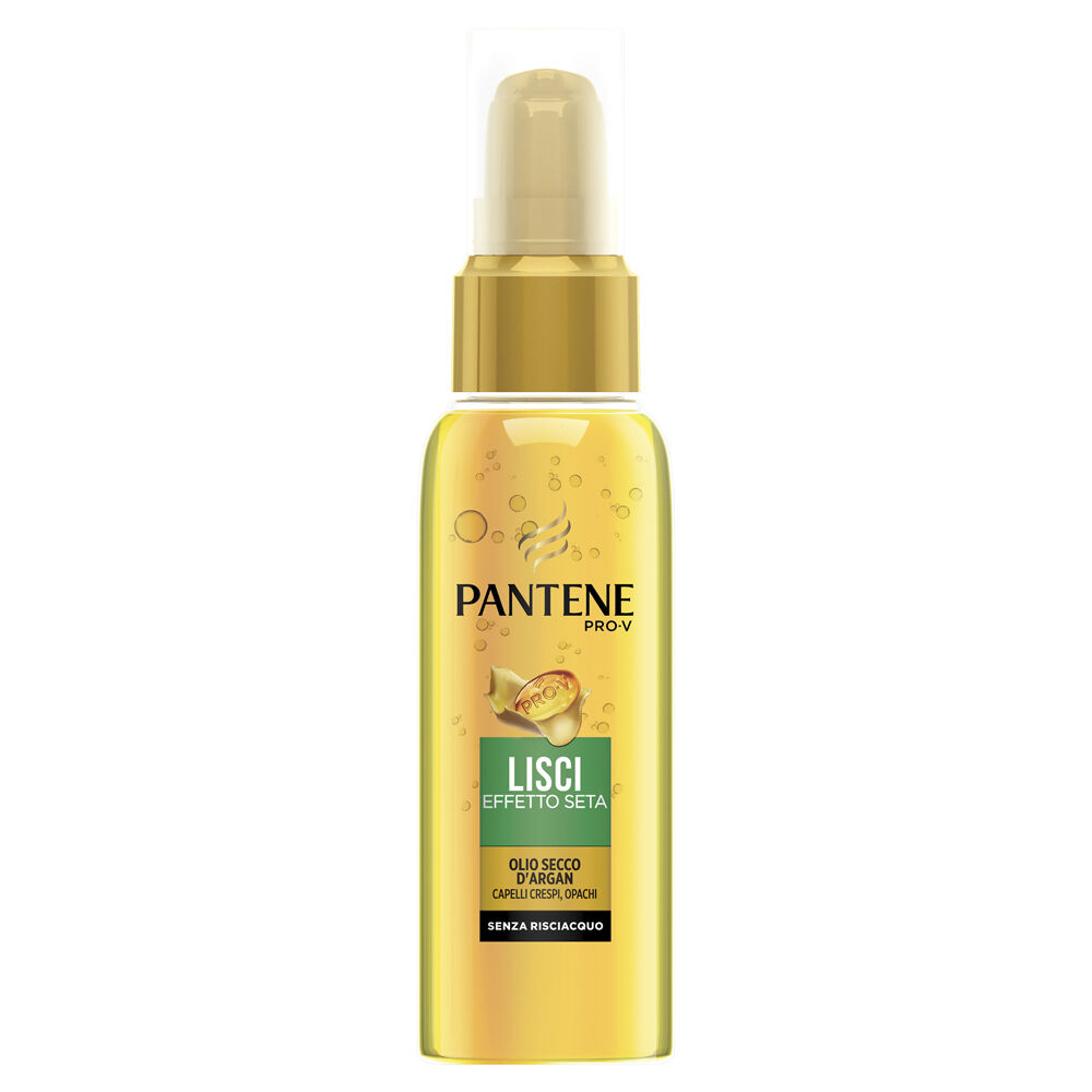 Pantene Olio Infuso D'argan Lisci Effetto Seta 100 ml, , large