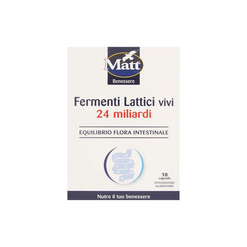 Matt Fermenti Lattici Vivi 10 Capsule, , large