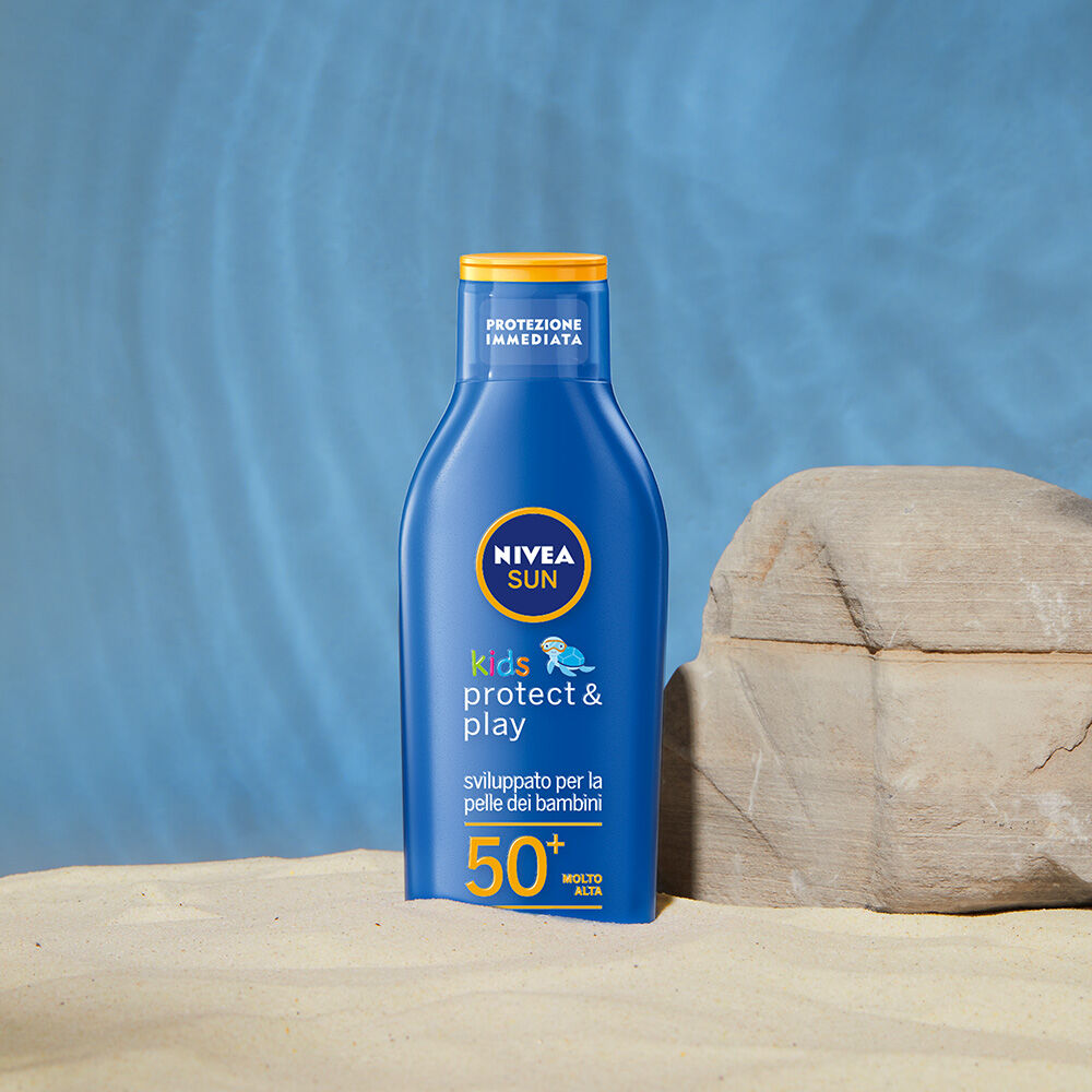 Nivea Sun Kids Latte Solare Spf 50+ 200 ml, , large