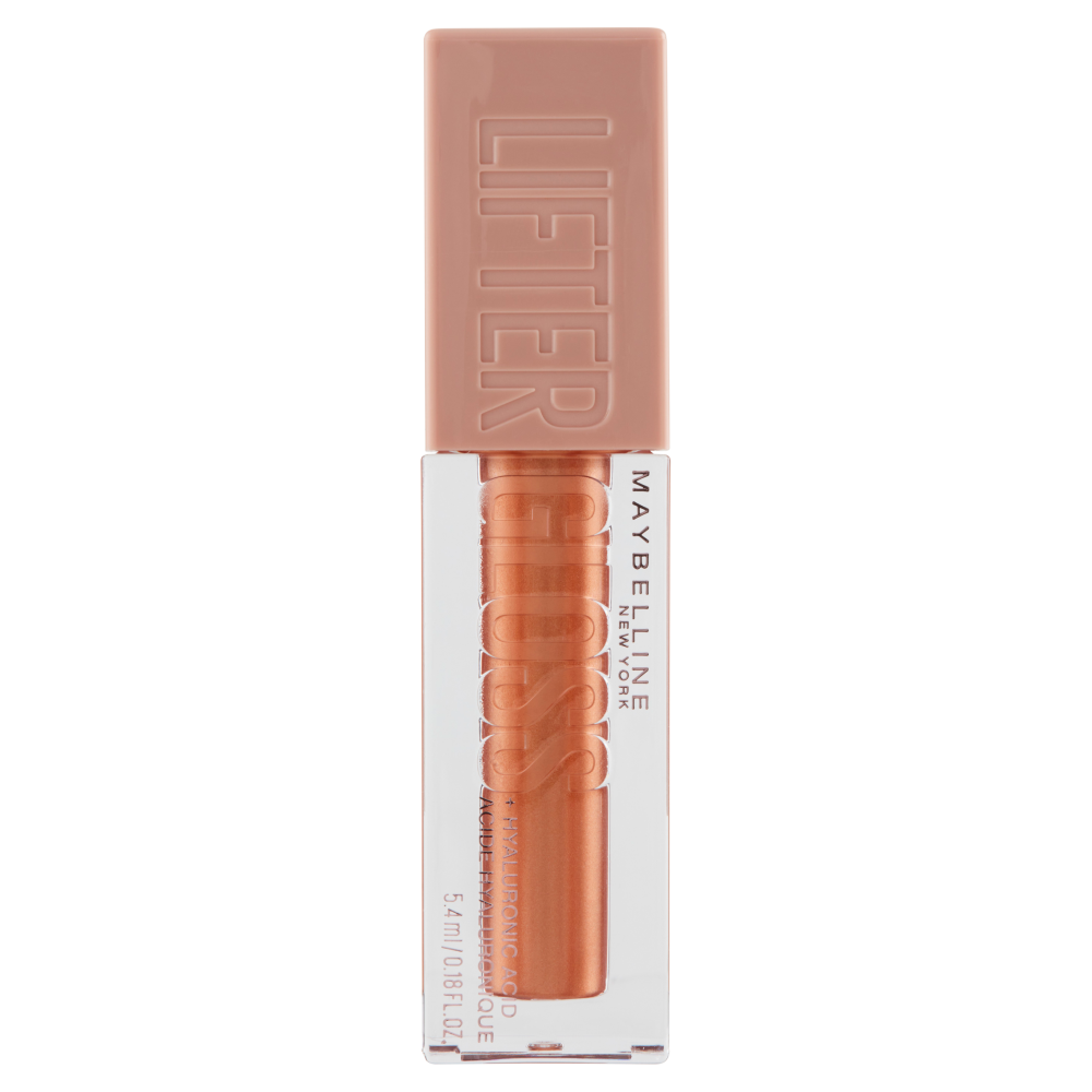 Maybelline Lifter Gloss Lucidalabbra con Acido Ialuronico Gold N.019 - -