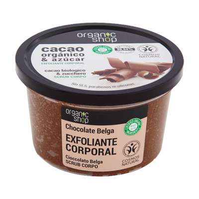 Organic Shop Cacao Biologico e Zucchero Scrub 250 ml