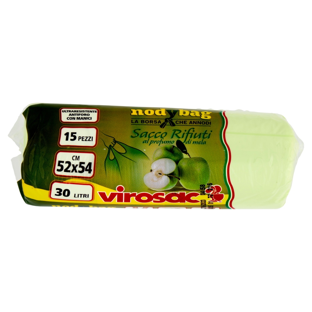 Virosac Sacco Rifiuti 52x54cm 15 Pezzi, , large