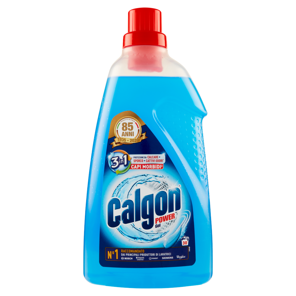 Calgon Gel Capi Morbidi Anticalcare Lavatrice 1500 ml, , large