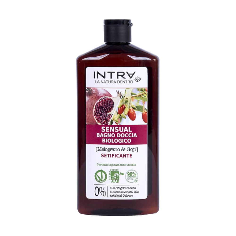 Intra Melograno e Goji Bagno Doccia Sensual 400 ml, , large