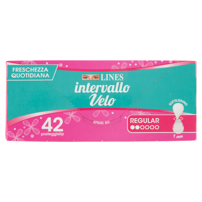 Lines intervallo Velo Slip Sottilissimo 42 Proteggislip