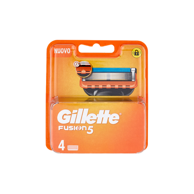Gillette Fusion5 Lame Manual Ricarica x4