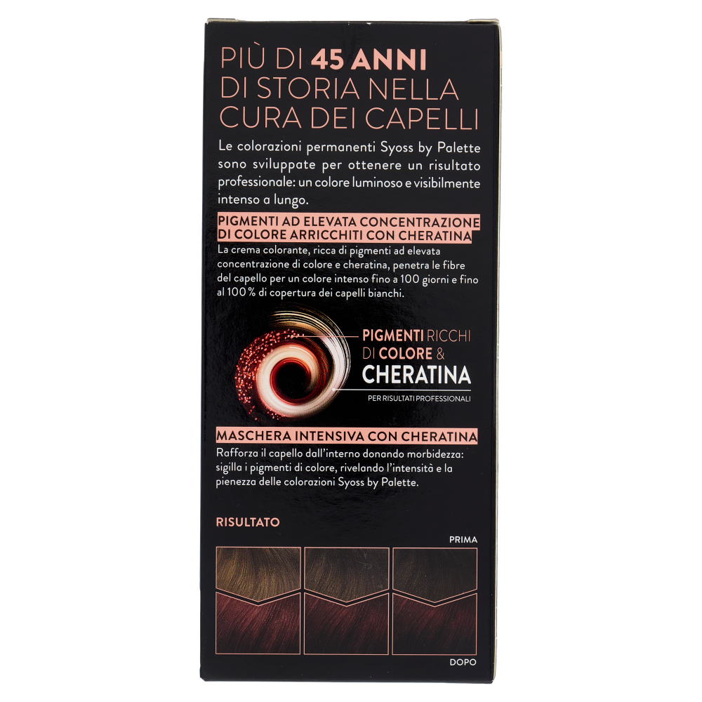 Syoss By Palette Colorazione Permanente 4.2 Castano Mogano, , large