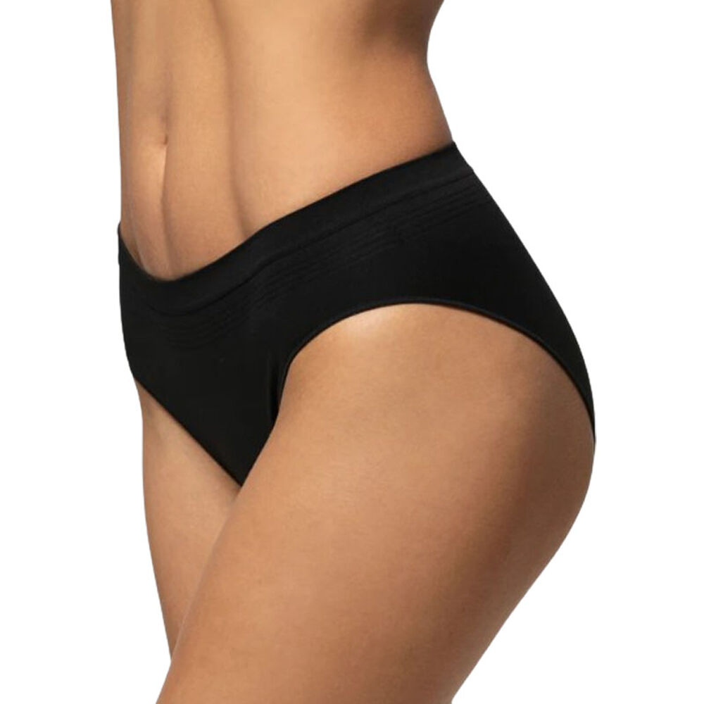 Pompea Slip Seamless Nero L/XL, , large