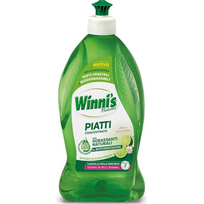 Winni's Naturel Detersivo Piatti Lime e Fiori di Mela 480ml