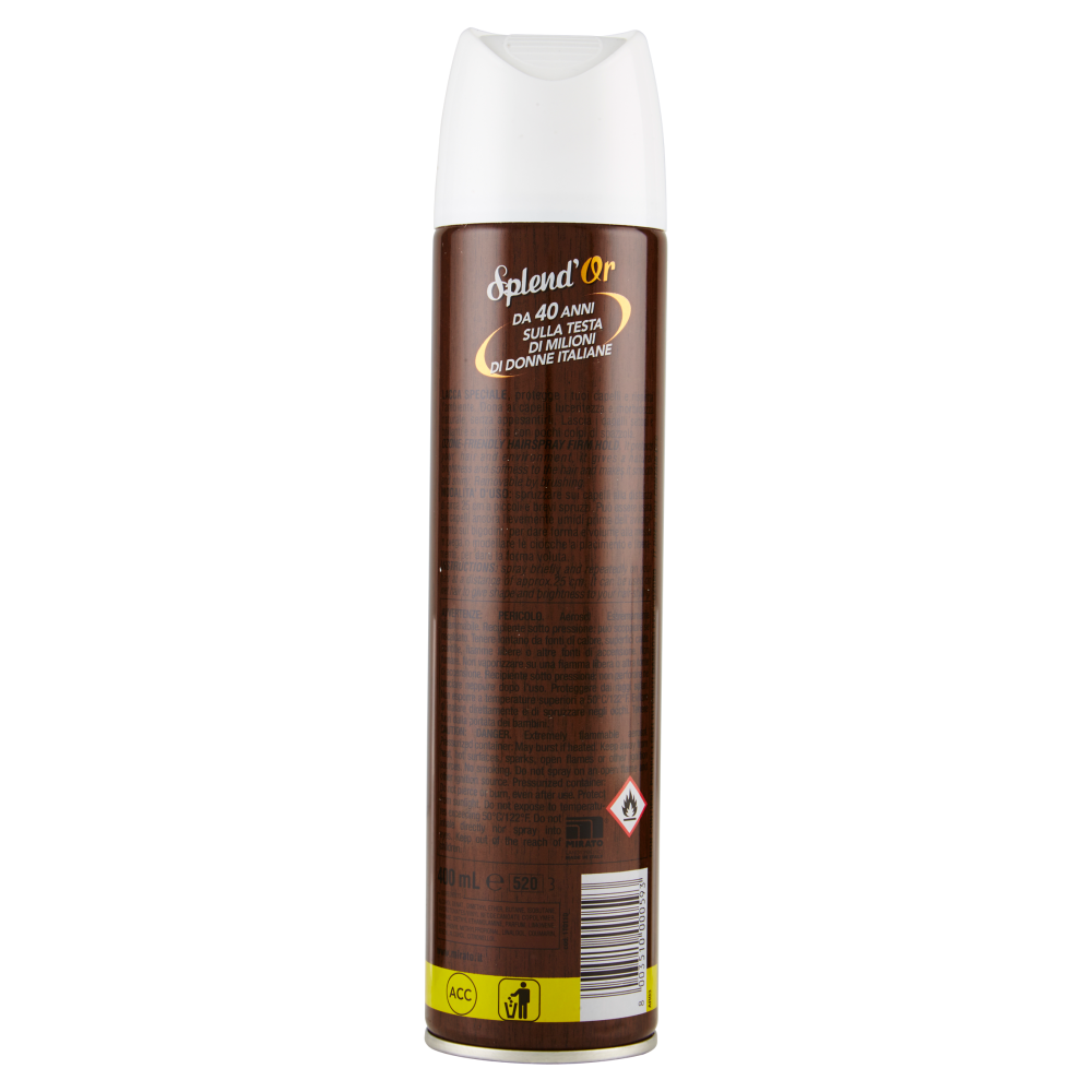 Splend'Or Lacca Fissaggio Normale 400 ml, , large