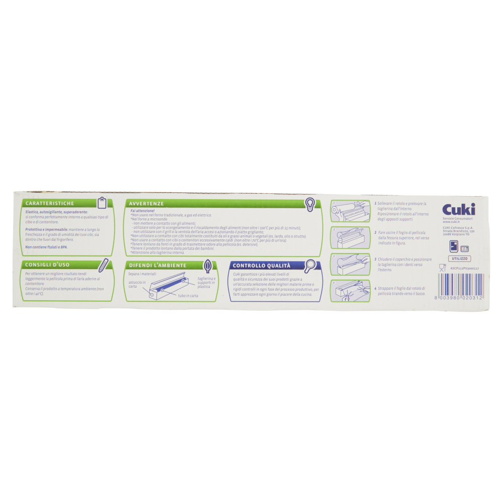 Cuki Professional Pellicola 300 Metri, , large