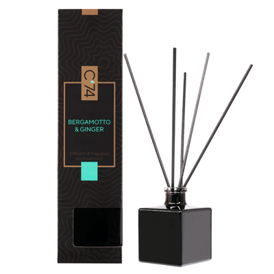 C'74 Diffusori di Fragranza con Bastoncini Bergamotto & Ginger 100 ml