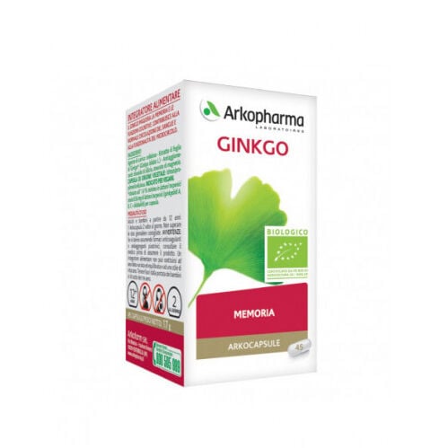 Ginkgo Bio 45 Capsule - Integratore Per La Memoria E La Concentrazione - Immagine 7