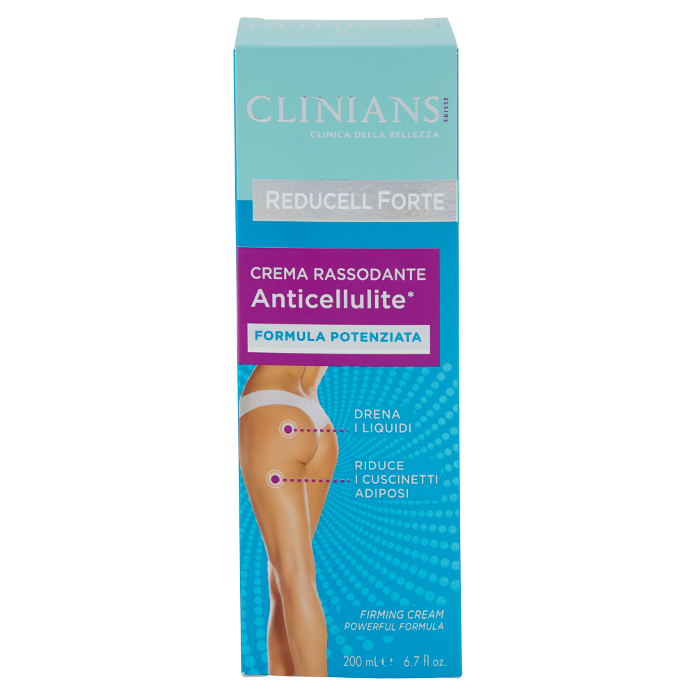 Clinians Reducell Forte Crema Rassodante Anticellulite 200 ml, , large