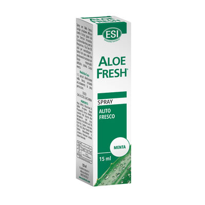 Aloe Fresh Spray Alito Fresco Gusto Menta 15 ml