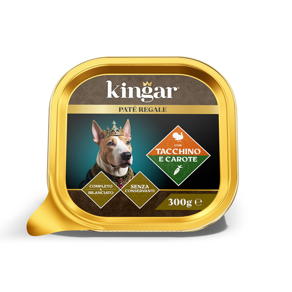 Kingar Pat&egrave; Regale Tacchino e Carote, , large