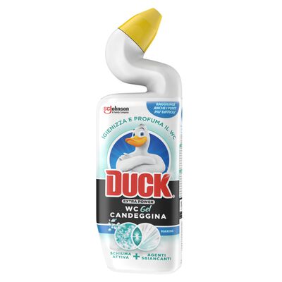 Duck WC Gel Liquido Candeggina per WC Fragranza Marine 750ml