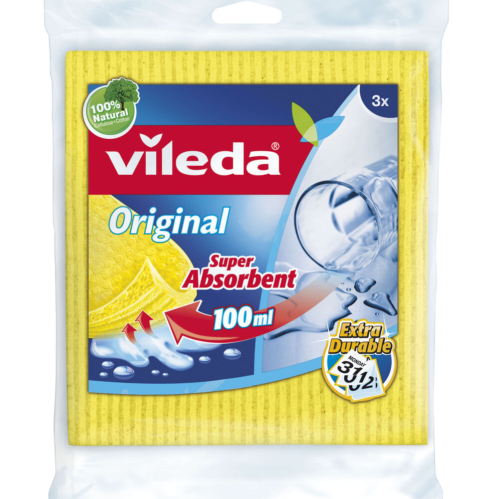 Vileda Pannospugna 3 Pezzi, , large