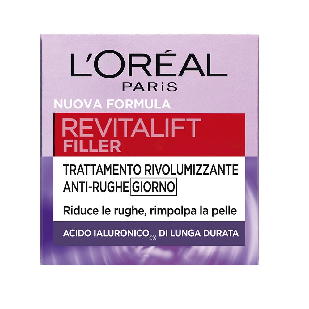 Loreal Donna Bianco L'oreal, L'oréal Paris Crema Viso Giorno Revitalift Filler, Azione Antirughe Rivolumizzante Con Acido Ialuronico Concentrato, 50 Ml., Taglia: Fasul - Immagine 7