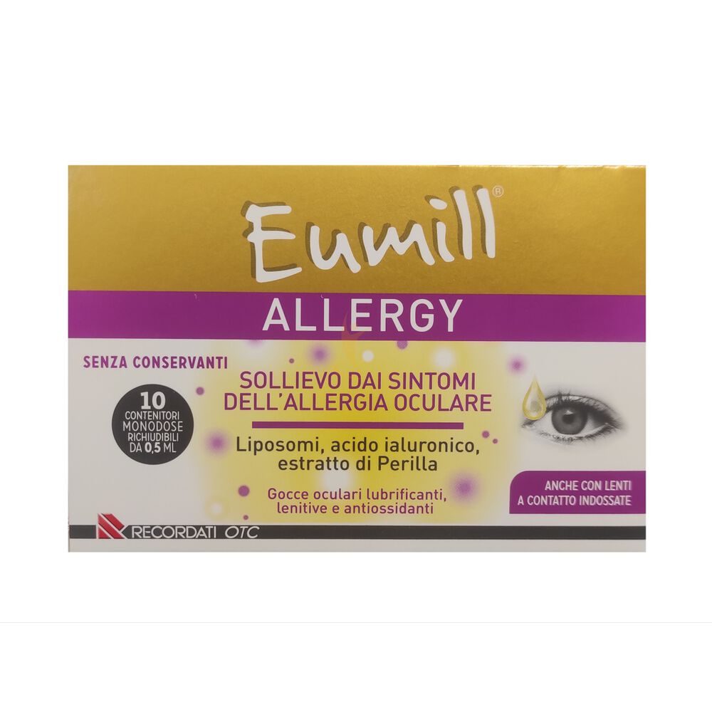  Eumill Allergy Gocce Oculari 10 Flaconcini, , large