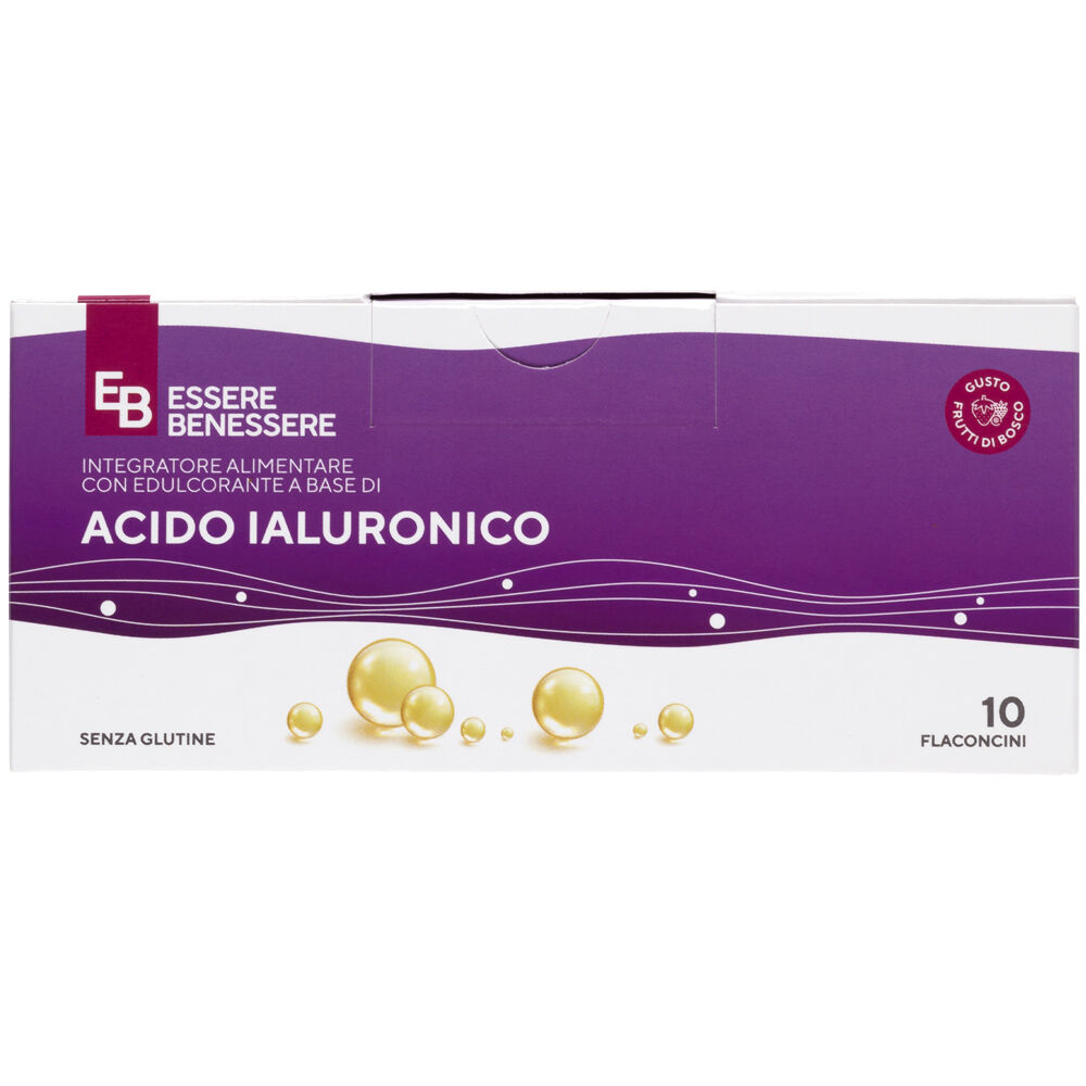 Essere Benessere Integratori Acido Ialuronico 10 Flaconcini , , large