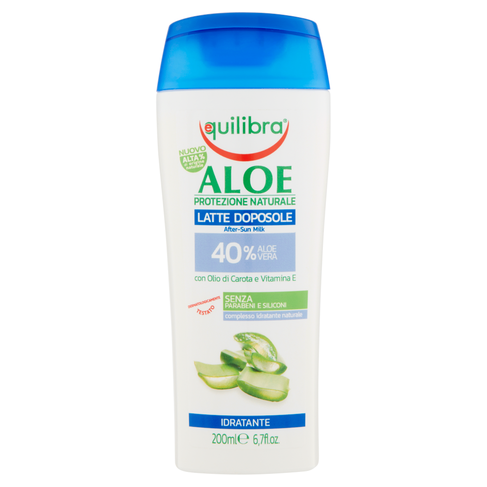 Equilibra Aloe Latte Doposole Idratante 200 ml, , large