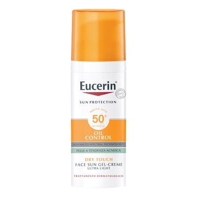 Eucerin Sun Gel-Creme Oil Control Tocco Secco Spf 50+ 50 ml