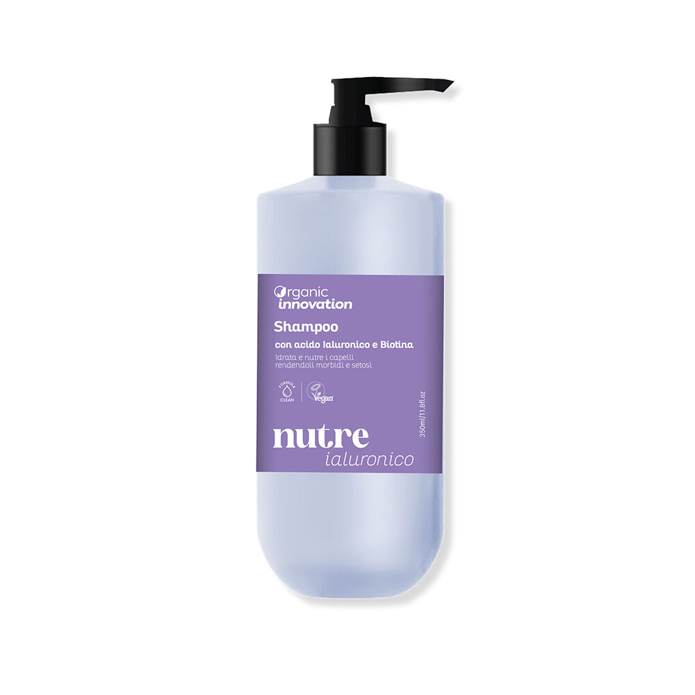 Organic Innovation Shampoo con Acido Ialuronico e Biotina 350 ml, , large