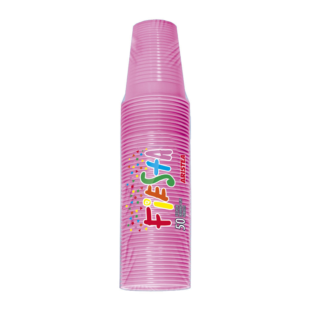 Aristea Natura Bio Bicchieri Fucsia 50 Pezzi - -