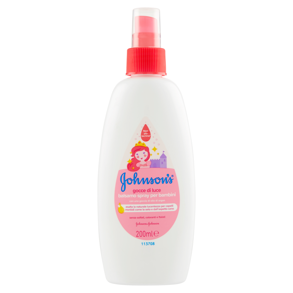 Johnson's Balsamo Spray Gocce di Luce 200ml - -