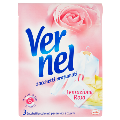 Vernel Blu Sacchetti Bucato Profumati Assortiti