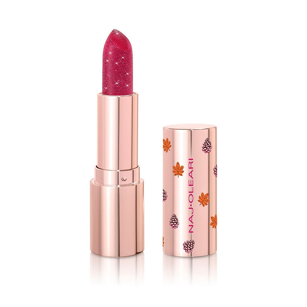 Naj Oleari Stardust Glitter Lipstick 02 Sparkling Pink - -